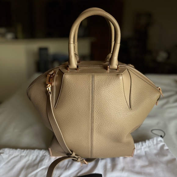 Alexander Wang Elegant Tan Leather Handbag
